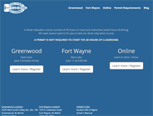 Tablet Screenshot of drivingacademy.com